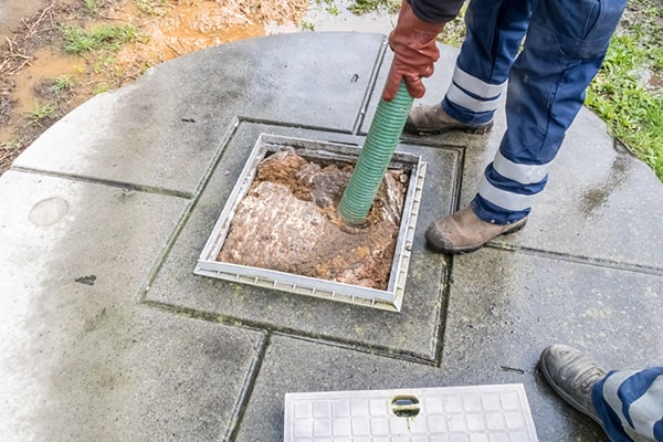 cesspool pumping typically involves using a vacuum truck to remove waste from the cesspool